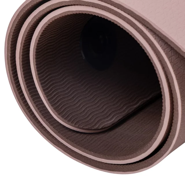 Exercise Mat inSPORTline Kikami 180 x 61 x 0.8 cm - bamboo beige-brown