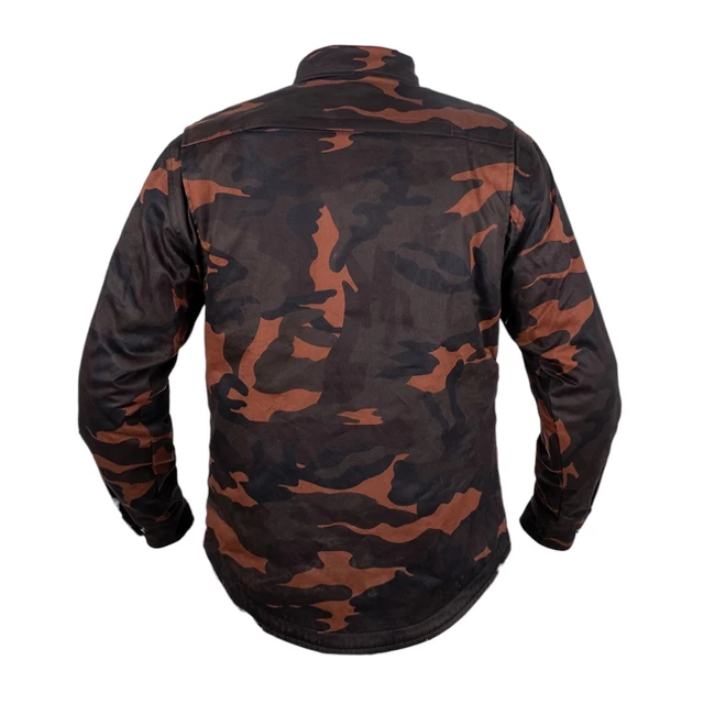 Motorcycle Shirt BOS Lumberjack - Dark Camo