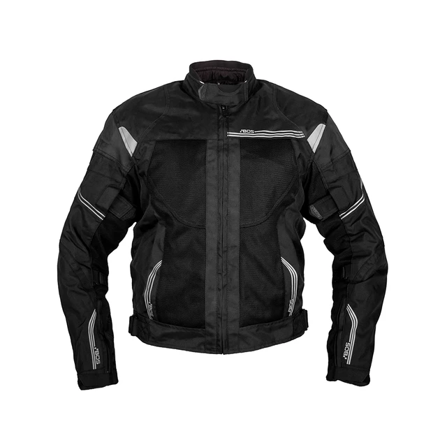Men’s Summer Motorcycle Jacket BOS Hobart - Blue - Black