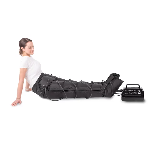 Air Compression Massage System inSPORTline Compisimo w/ Unisex Compression Pants – 6 overlapping air chambers