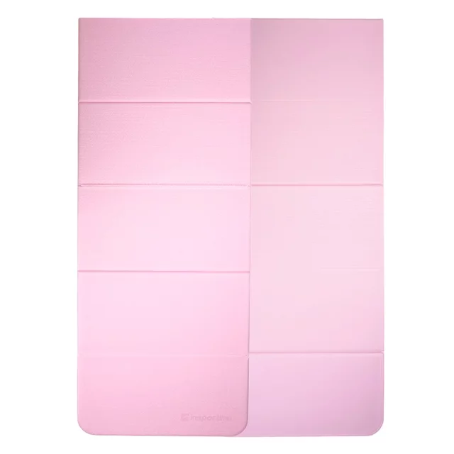 Foldable Exercise Mat inSPORTline Lantemi 145 x 61 x 1 cm - Bright Blue