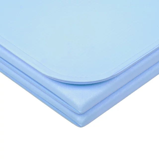 Foldable Exercise Mat inSPORTline Lantemi 145 x 61 x 1 cm - Bright Blue