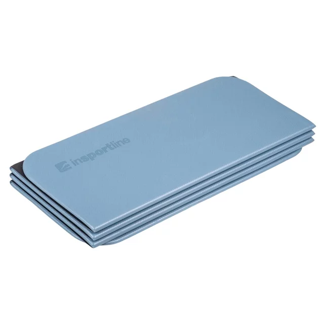 Foldable Exercise Mat inSPORTline Misette 180 x 61 x 0.8 cm - Blue-Black