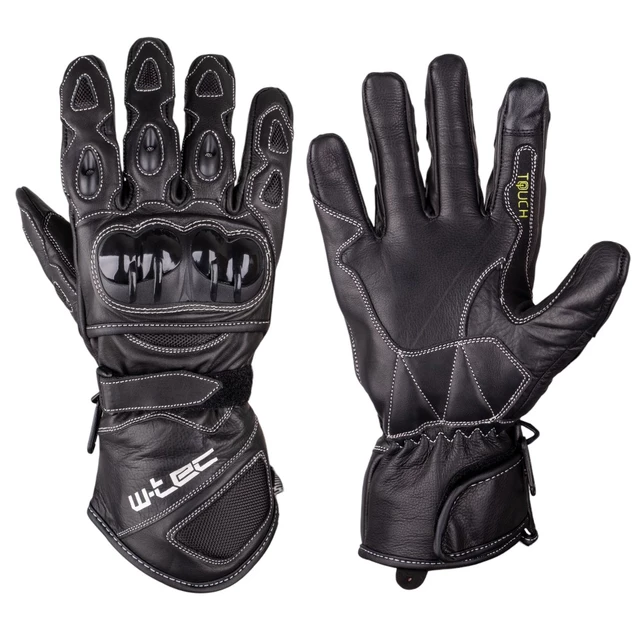 W-TEC motorcycle gloves SUPREME TWG-171 - Black
