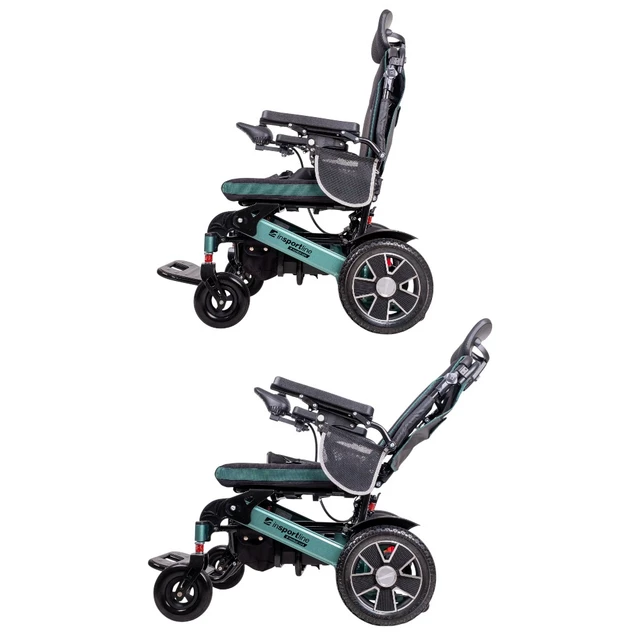 Electric Wheelchair inSPORTline Hawkie Evo Plus II w/ Adjustable Backrest 700 W