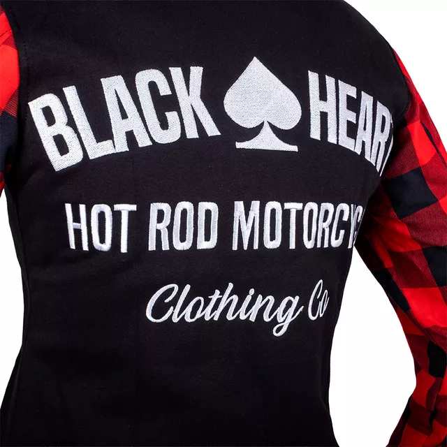 Women’s Motorcycle Hoodie W-TEC Black Heart Ramforge Lady
