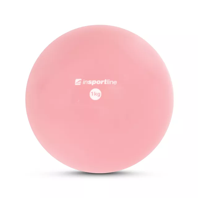 Yoga Ball inSPORTline 1 kg - Pink