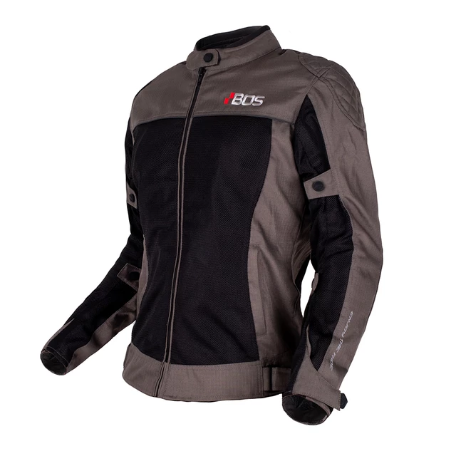 Women’s Motorcycle Jacket BOS Sunshine - Gray