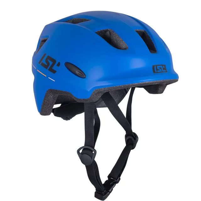 Children’s Bike Helmet w/ LED Light ISL Lumitto - Blush Pink - Racer Blue