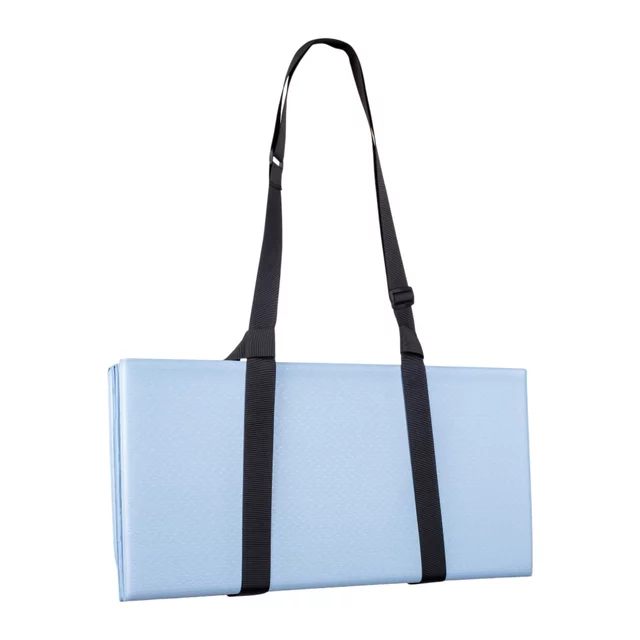 Foldable Exercise Mat inSPORTline Lantemi 145 x 61 x 1 cm - Bright Blue
