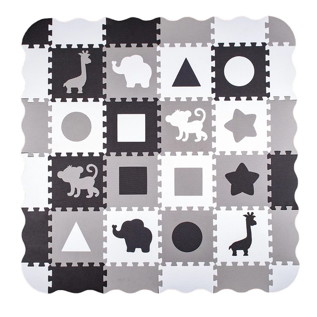 Foam Puzzle Playmat w/ Playpen inSPORTline Trastino 30 x 30 x 1 cm, 36 Pieces
