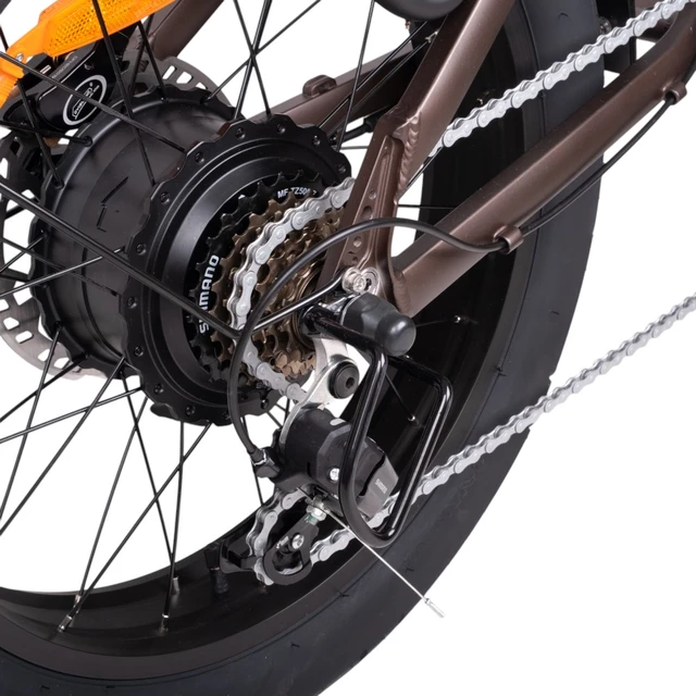 Folding Electric Fat Bike inSPORTline ISL Baxom 840Wh 20”