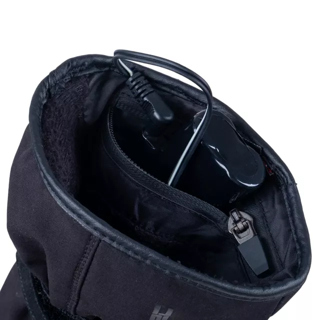 2-in-1 Heated Gloves W-TEC HEATflip 2 x 2,000 mAh - Black