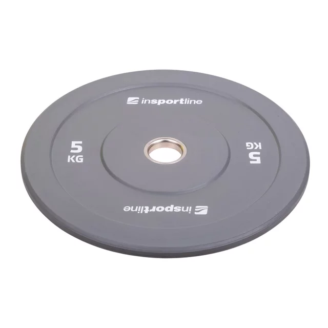Rubber Weight Plate Set inSPORTline Bumper Plate Go 2 x 5-25 kg 50 mm