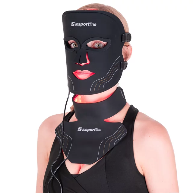LED Infrared Light Therapy Neck & Neckline Mask inSPORTline Rademis 2,500 mAh