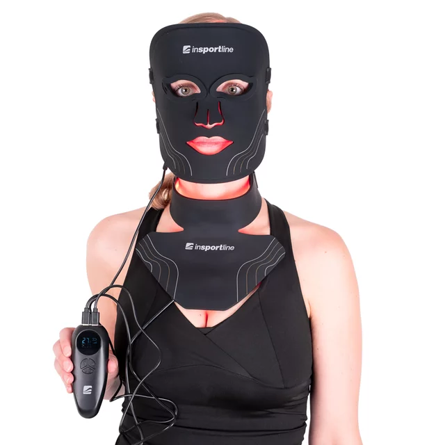 LED Infrared Light Therapy Neck & Neckline Mask inSPORTline Rademis 2,500 mAh