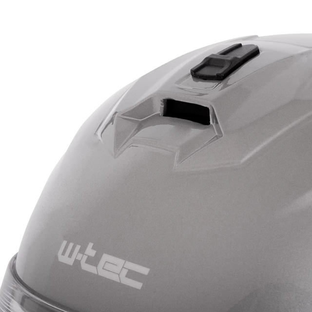Touring Helmet W-TEC Buenaventa - fluo žlutá lesk
