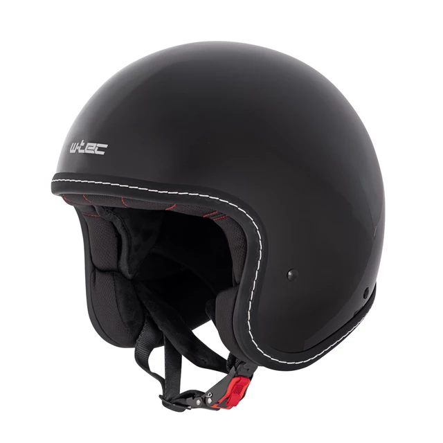 Chopper Helmet W-TEC Badachos - Black Glossy