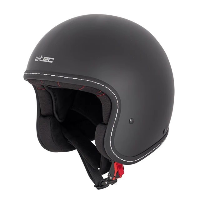 Chopper Helmet W-TEC Badachos - Matte Black
