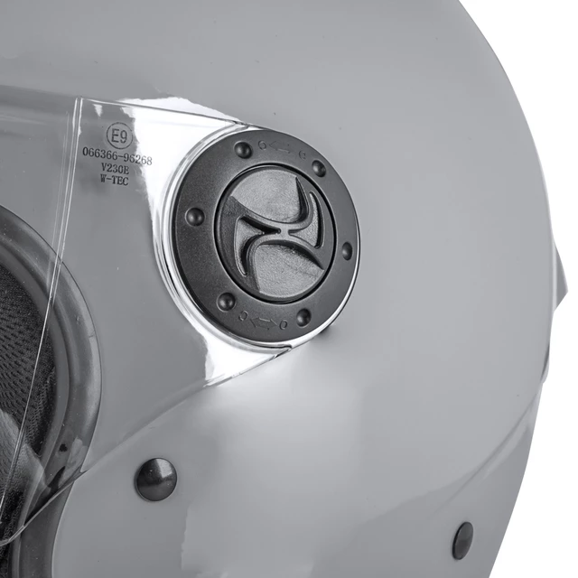 Open-Face Helmet W-TEC Baraldo - Matte Black
