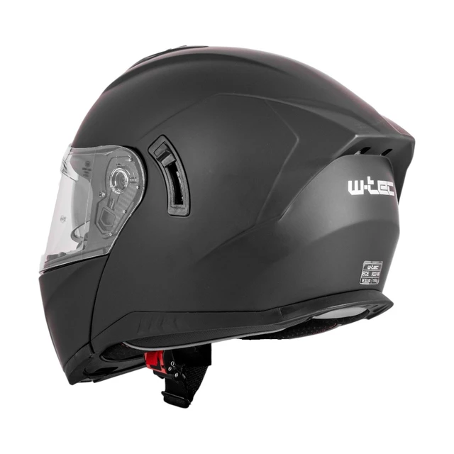 Flip-Up Motorcycle Helmet W-TEC Benidor - Matte Black