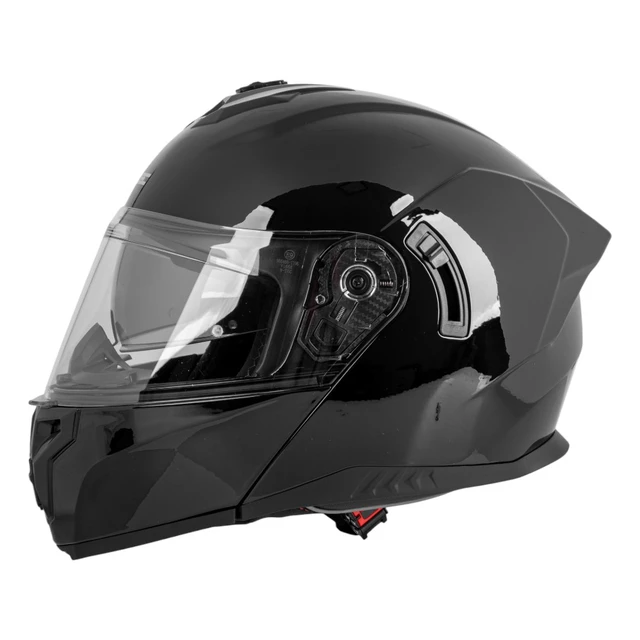 Flip-Up Motorcycle Helmet W-TEC Benidor - Matte Black
