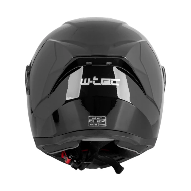 Flip-Up Motorcycle Helmet W-TEC Benidor - Matte Black