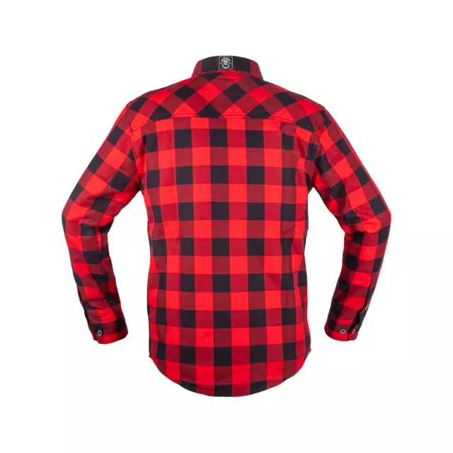 Shirt W-TEC Black Heart Respector II - černá s modrým pruhem