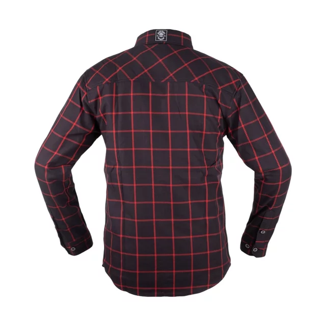 Shirt W-TEC Black Heart Respector II - černá s modrým pruhem