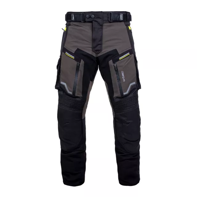 Motorcycle Pants W-TEC Daimick - Black-Grey
