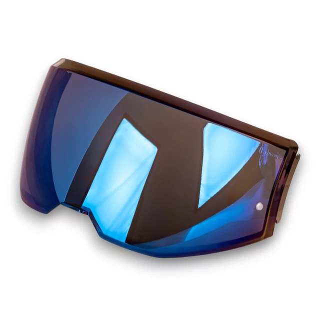 Replacement Visor for W-TEC Sabron Helmet - Blue - Blue