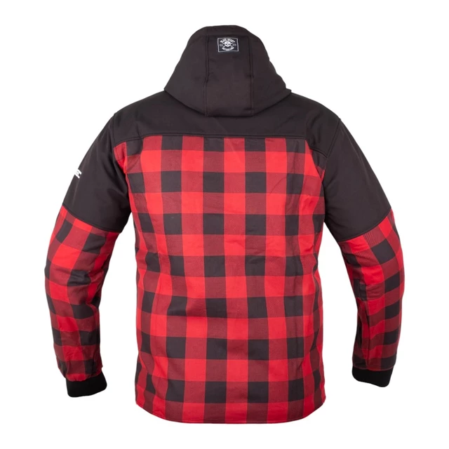 Softshell Jacket W-TEC Black Heart Rozzer - Red-Black