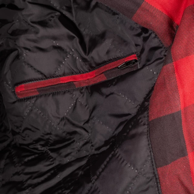 Softshell Jacket W-TEC Black Heart Rozzer - Red-Black