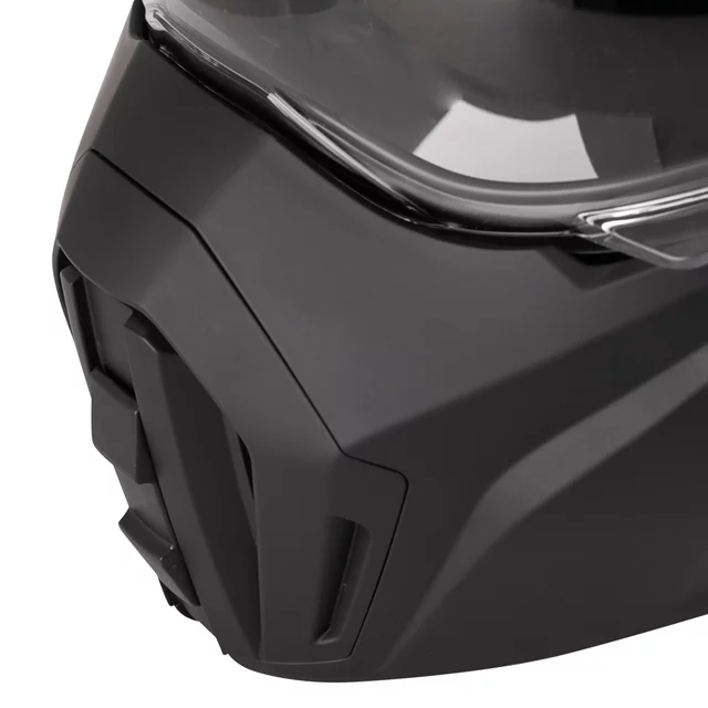 Modular Motorcycle Helmet W-TEC Satalone - Black Matt
