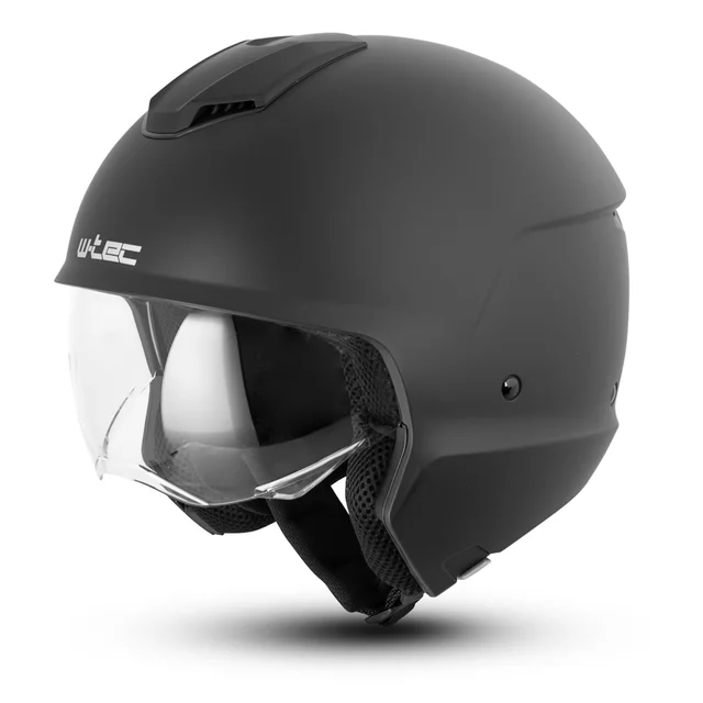 Modular Motorcycle Helmet W-TEC Satalone - Black Matt