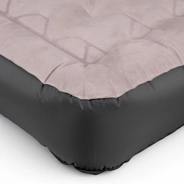 Double Inflatable Mattress inSPORTline Valkon Duo 192x151x22 cm with Built-in Electric Pump