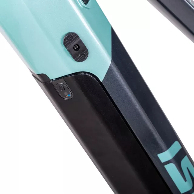 Women’s Mountain E-Bike inSPORTline ISL Asuki 630 Wh 27.5” – 2025 - Aqua Blue