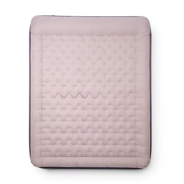 Double Inflatable Mattress inSPORTline Valkon Duo 192x151x22 cm with Built-in Electric Pump