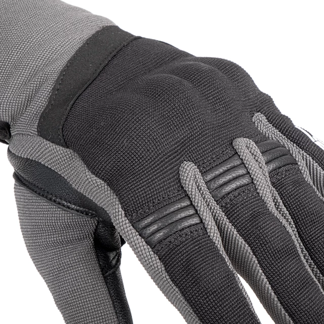 Summer Motorcycle Gloves W-TEC Groniko - Grey-Black