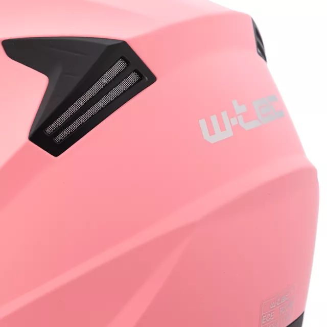 Open-Face Helmet W-TEC Barcela Carmesi - Pink