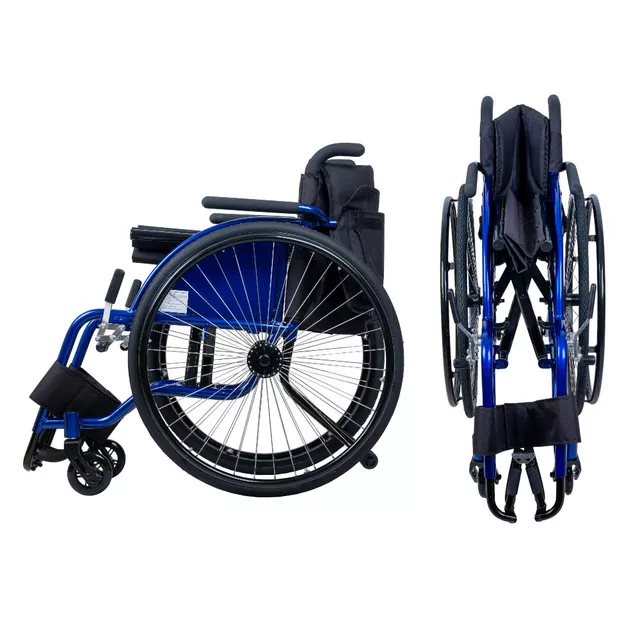Lightweight Folding Mechanical Sports Wheelchair inSPORTline Brenstark