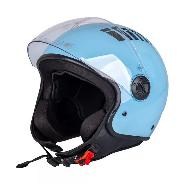 Open-Face Helmet W-TEC Baraldo Celeste