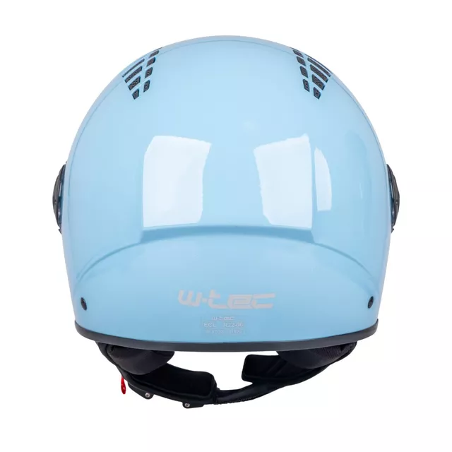 Open-Face Helmet W-TEC Baraldo Celeste