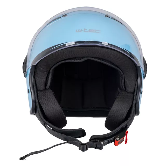 Open-Face Helmet W-TEC Baraldo Celeste