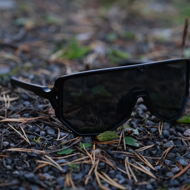 Sports Sunglasses Tripoint Reschen - Matt Black Smoke /w Blue Multi Cat.3