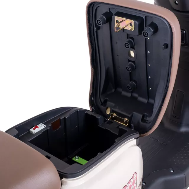 Electric Scooter Keren Beike 10” - Brown-Pink