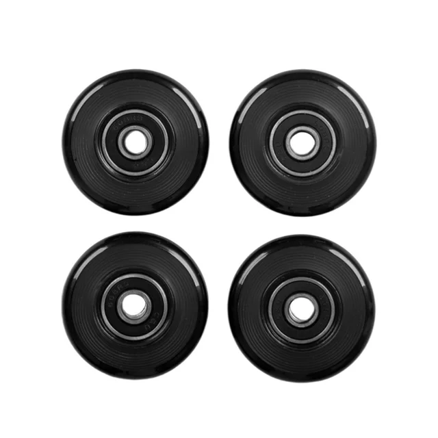 Replacement Platform Wheels for the inSPORTline Oquiler Pilates Reformer, 4-Piece Set (Horizontal)