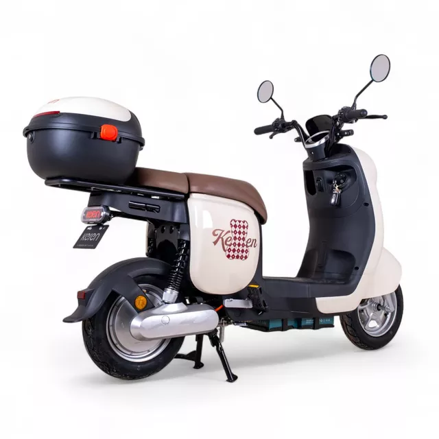Electric Scooter Keren Beike 10” - Brown-Pink