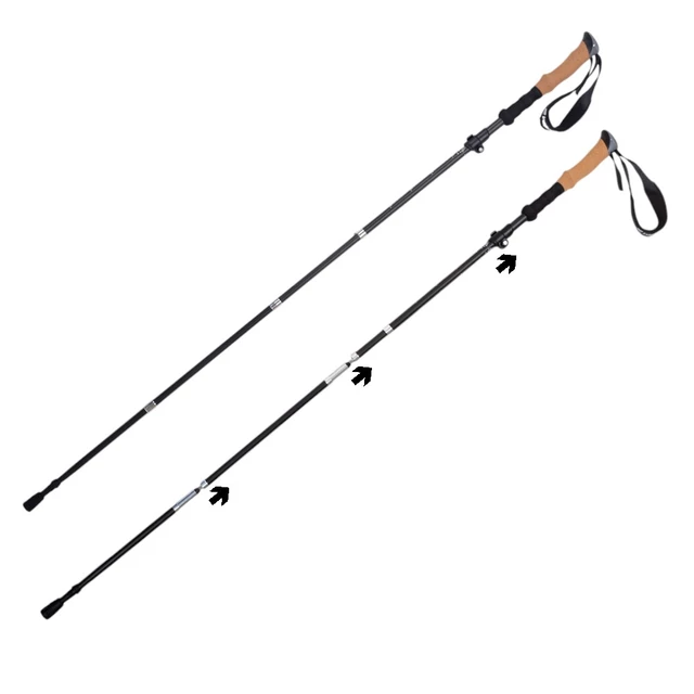 5-Piece Carbon Trekking Poles inSPORTline Caretera
