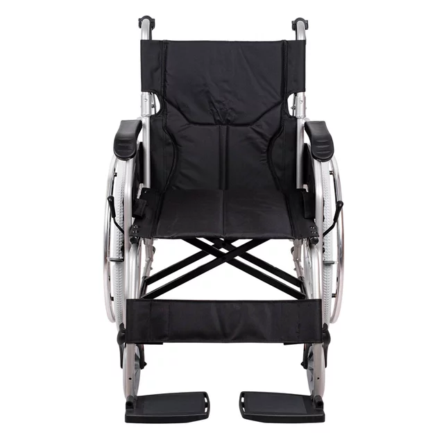Lightweight Foldable Mechanical Wheelchair inSPORTline Jakesully w/ Light-Colored Wheels • 13 kg • Load Capacity up to 100 kg